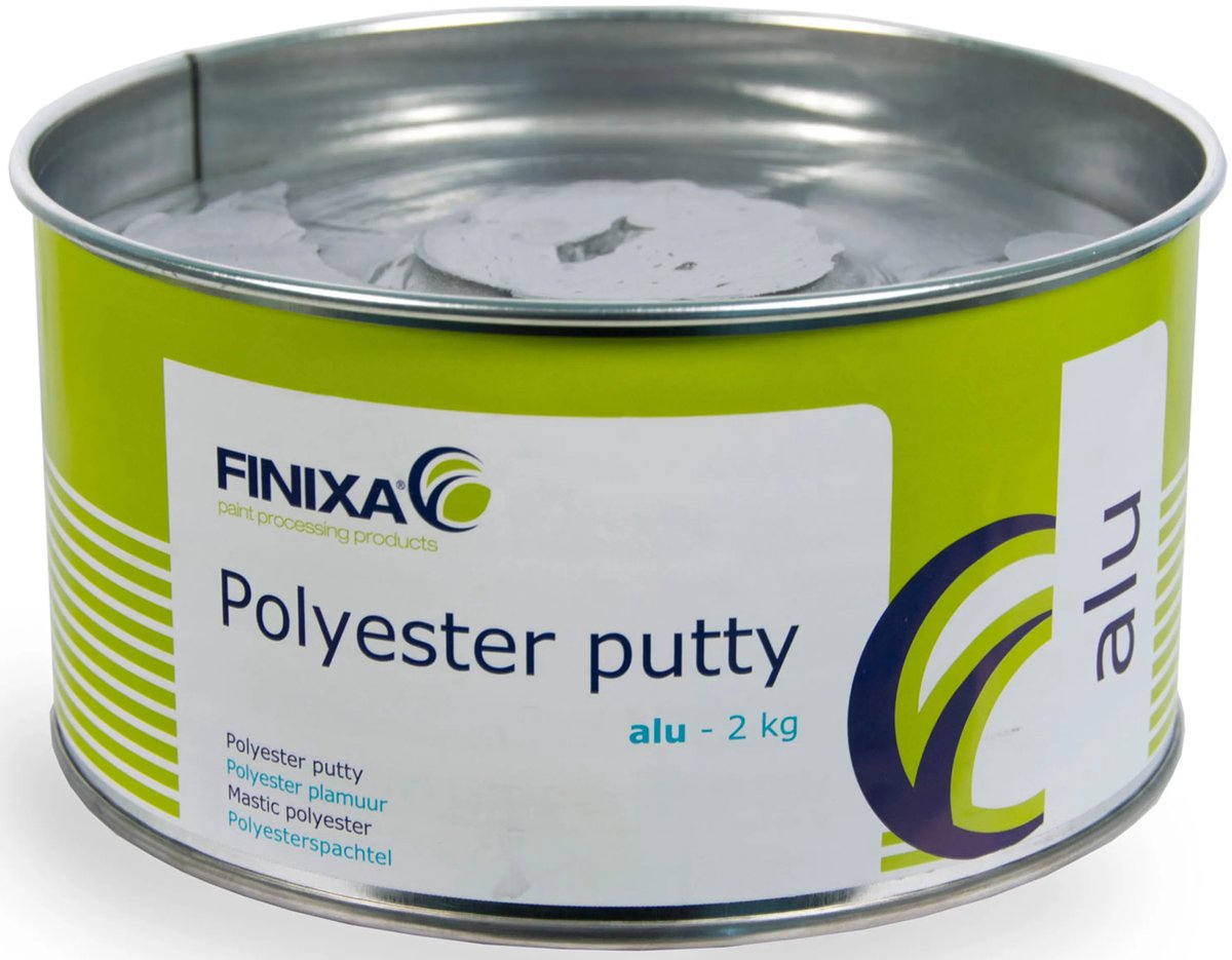Finixa Polyester plamuur ALU 2 kg + verharder