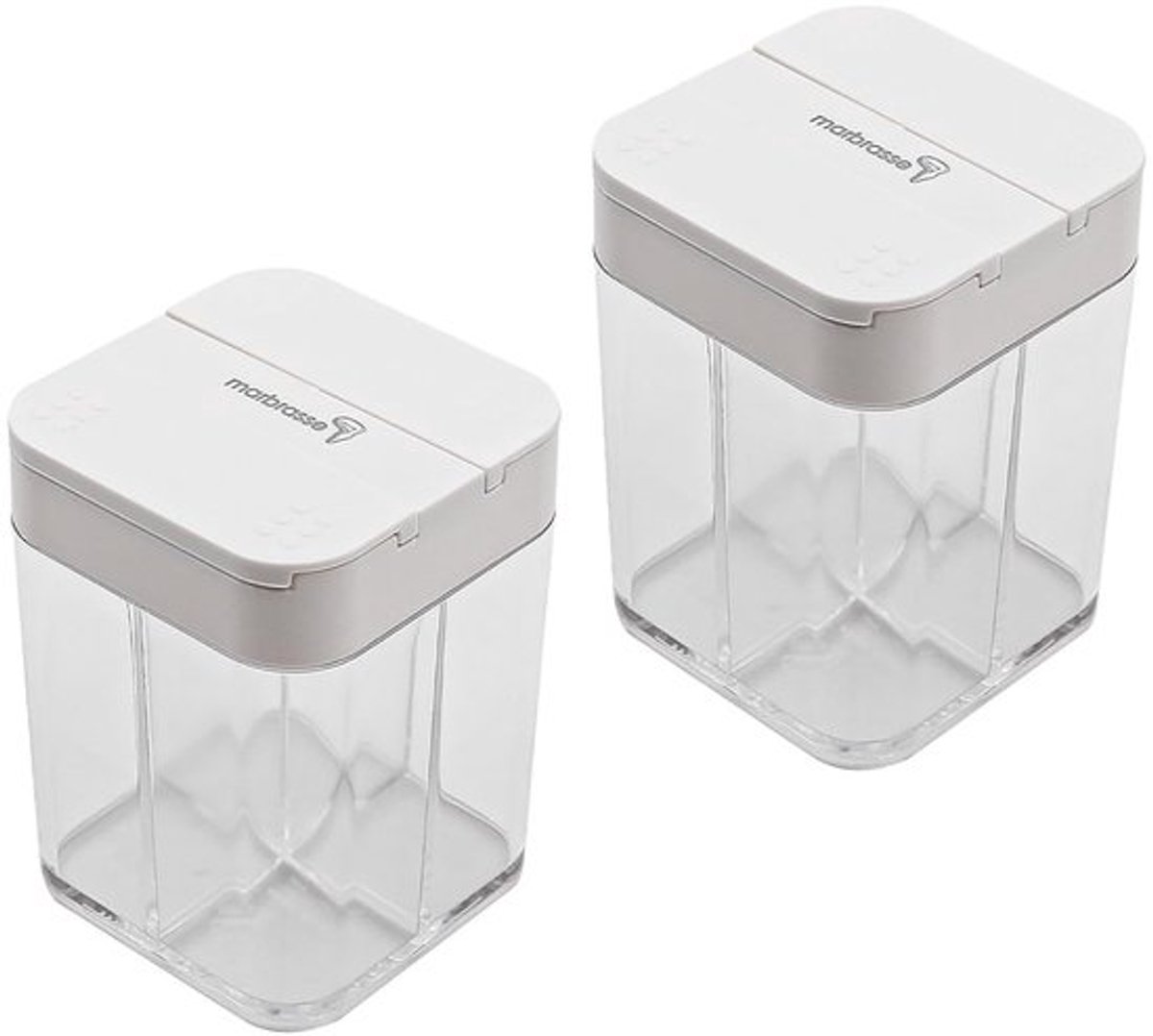 Allecto - Kruiden Shaker - Kruidendozen voor Thuis - Wit - Peper
