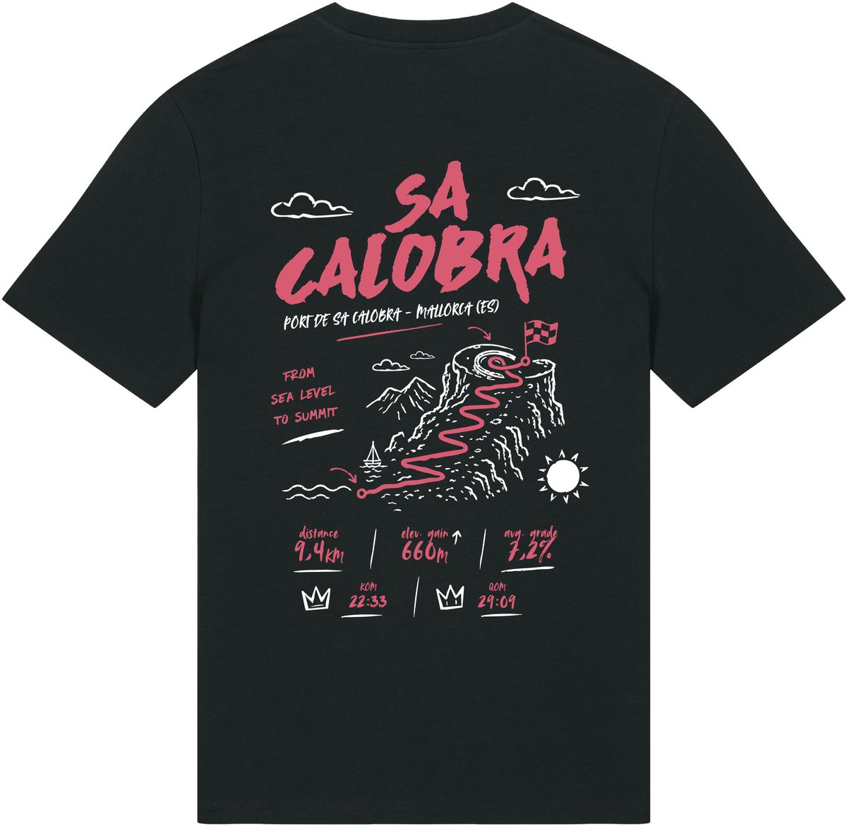 Donkergrijze Sa Calobra T-shirt - maat XL