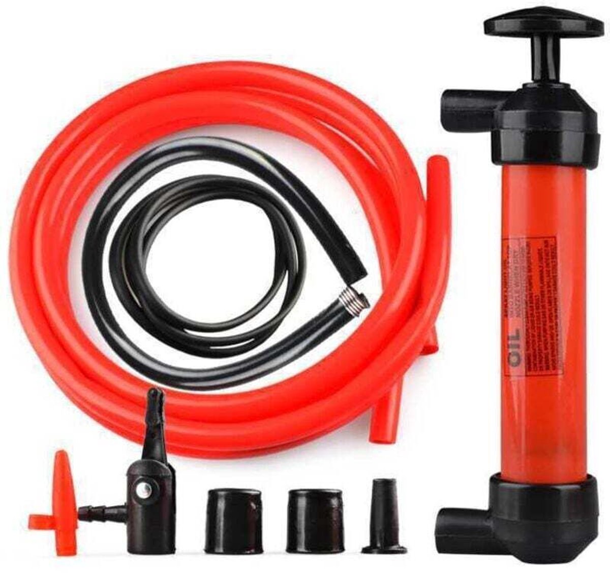 Handmatige waterpomp, motorolie-aftappomp, brandstofovervoerpomp Geschikt voor benzine, diesel en stookolie.