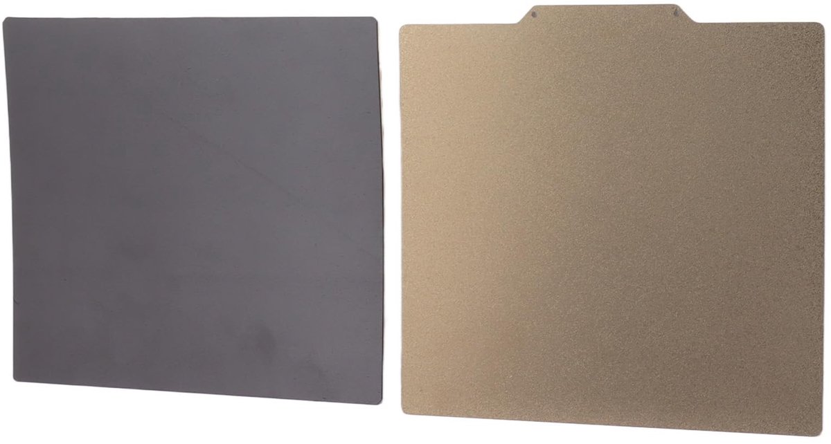 Dailygoods- Bouwplaat 220 x 240 mm - PEI Plaat - Magnetische Basis - Dubbelzijdige Coating - Flexibele Plaat - Geschikt voor 3D Printer - Printbed