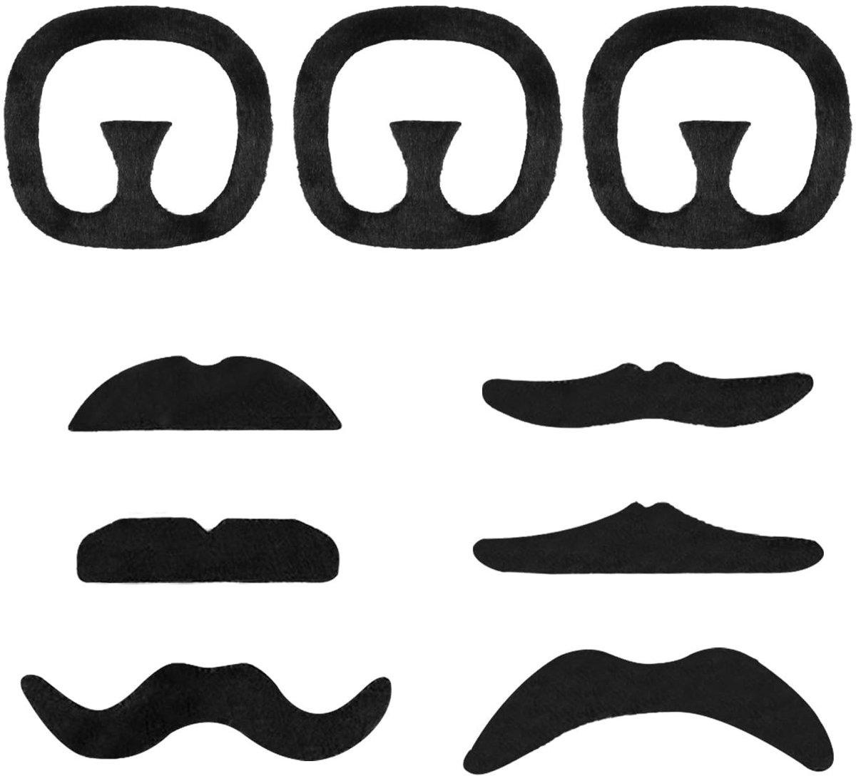Grappige/Kreatieve - Dailygoods- Kunstmatige Baarden 9 Stuks