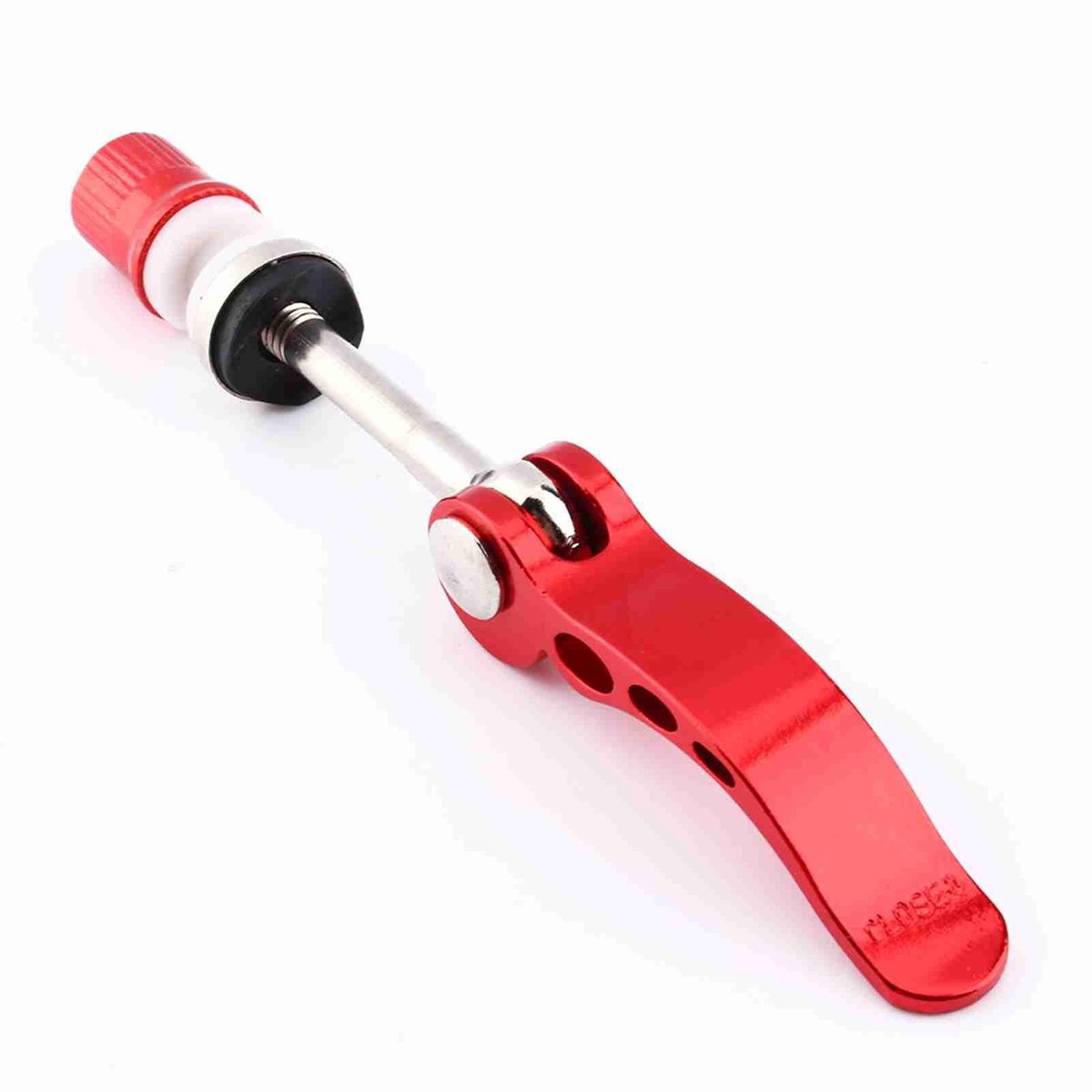 VLEMICO- Zadelpenklem Snelspanner - Zadelpen - Aluminium - Universele Pasvorm - 5 mm Asdiameter - 60 mm Schroefstang - Zadelklem