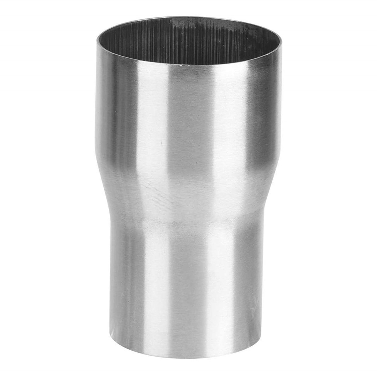 Dailygoods - Uitlaatslangadapter - Universeel - Roestvrij staal - 63-76 mm - Geschikt voor motorfietsen - Hoogwaardige kwaliteit
