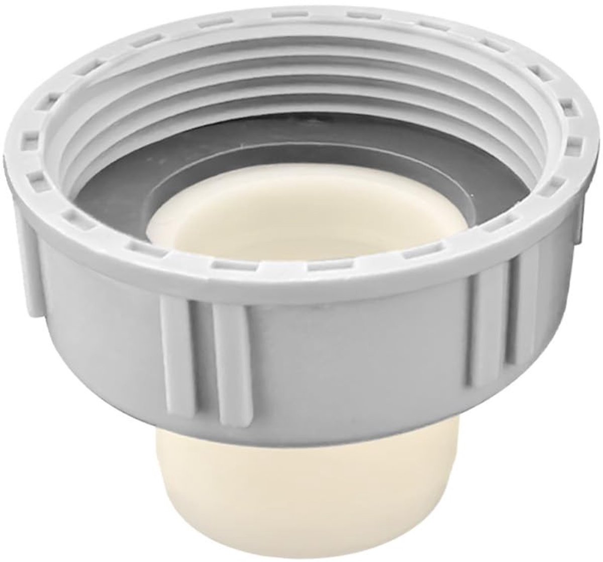 LAUZY- Afvoerbuis 45mm Vrouwelijke Schroefdraad - Afvoerconnector - Plug Ø 32mm - Dubbele Afdichting - Hoogwaardige Kunststof - Corrosiebestendig