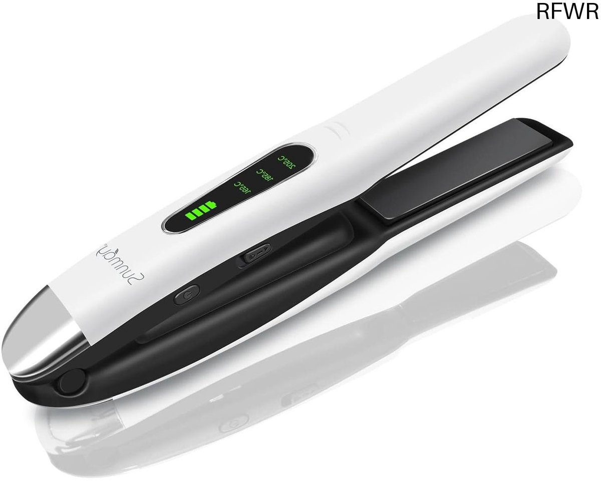 Draadloos Stijltang - Mini Styler - Haar Styling - 2-in-1 Krul en Stijl - 5000 mAh Batterij - Zwart
