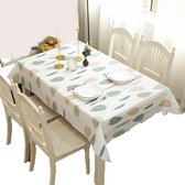 Tafelkleed - Waterdicht, oliebestendig en vlekbestendig - PVC-tafelkleed - Herbruikbaar - Warmte-isolerend en hittebestendig - Wasbaar - 137*152 cm