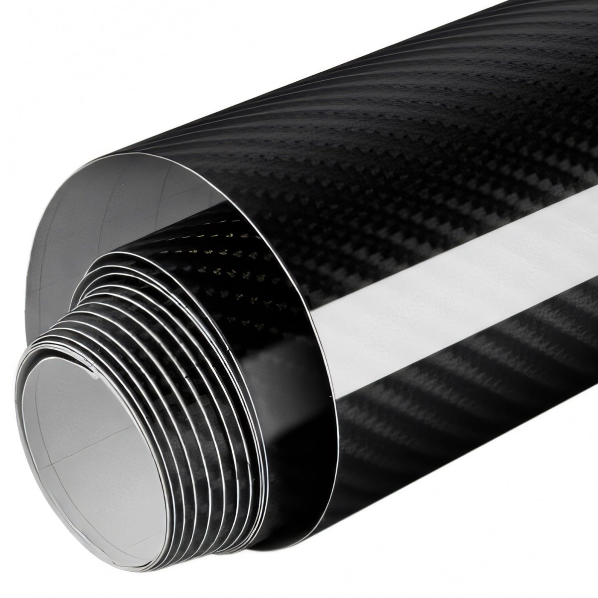 Dailygoods - 3D Carbon Film - Zelfklevende Auto Decor Film - Bescherming en Modern Design - Zwart - UV en Weerbestendig - Geschikt voor Binnen en Buit...