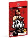 Red Dead Redemption: Nintendo Switch 2 Edition speldoos met een man met pistool op de voorgrond.