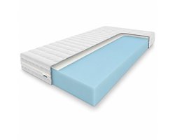 EFKO - Koudschuim Matras 140x200 cm – Ergonomisch 7-Zones Matras – Ademend & Drukverlagend – Optimale Ondersteuning