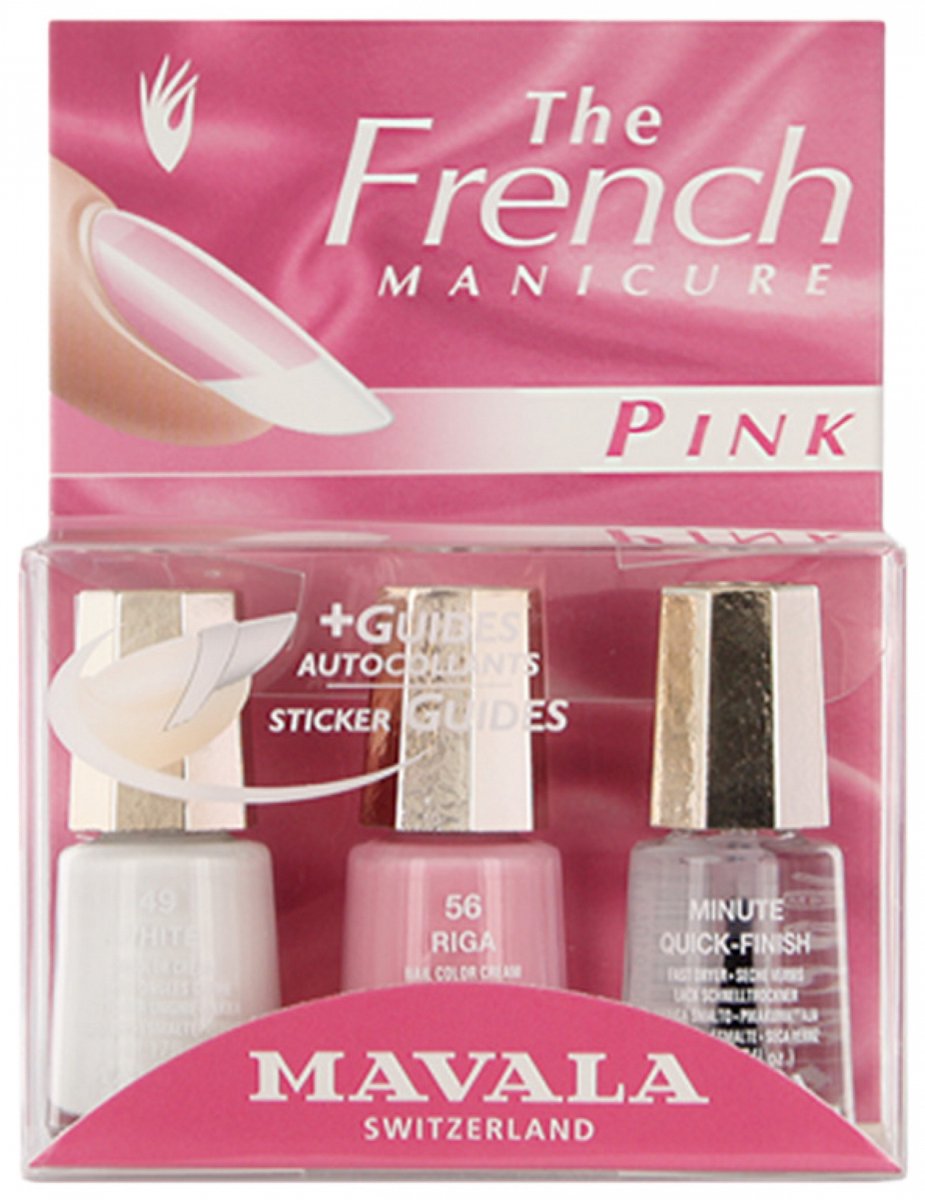 Mavala - The French Manicure - Pink - 4-delig