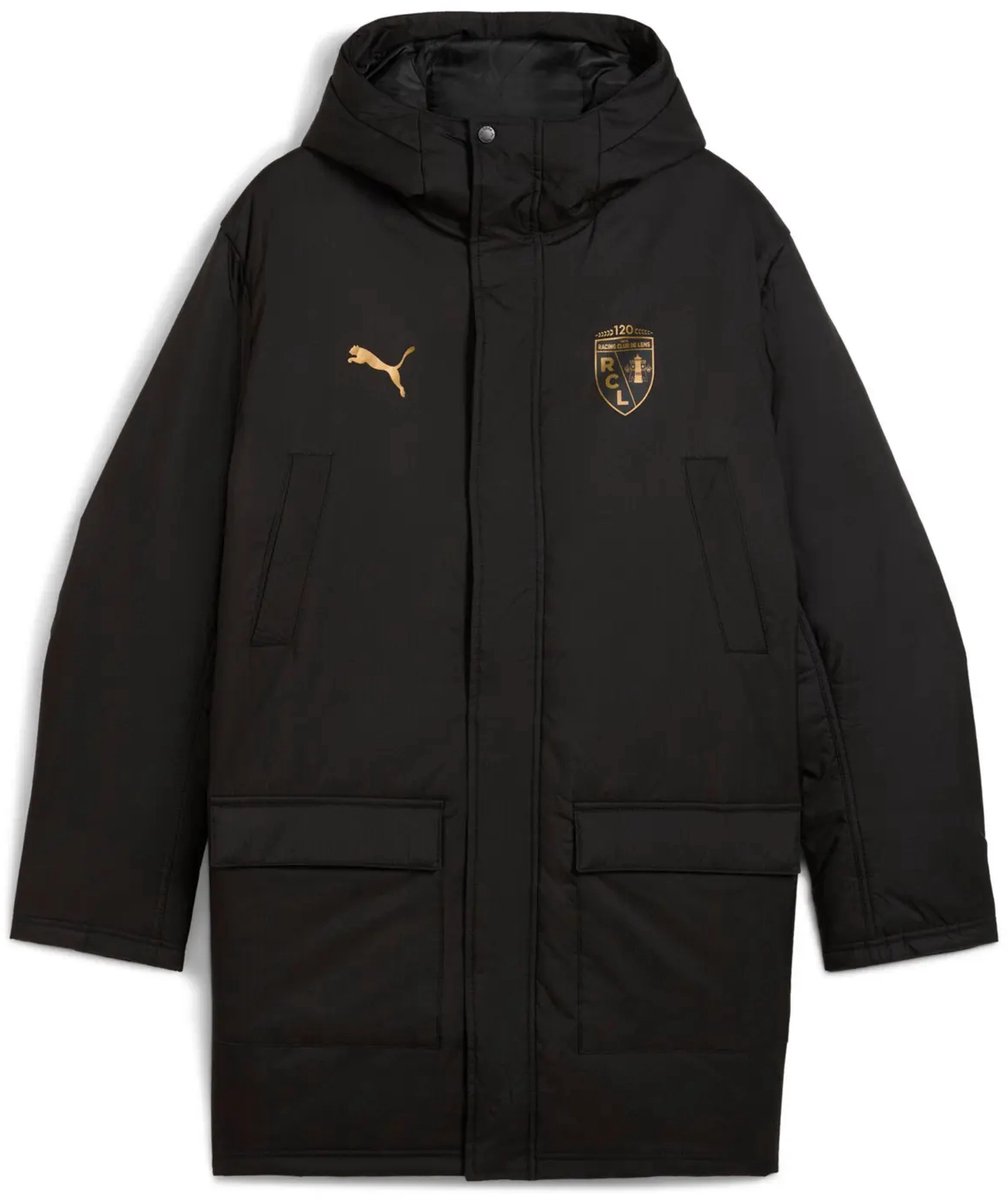 RC Lens donsjas Winter Zwart
