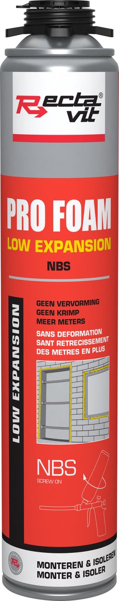 Rectavit Pro Foam Low Expansion NBS 800ml