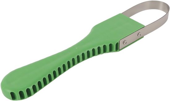 Handmatige Onkruid Cutter van Roestvrij Staal - Tuin Handtrekker met PVC Handvat voor Effectief Onkruid Verwijderen en Wortelbestrijding van Merkloos	 — afbeelding 2