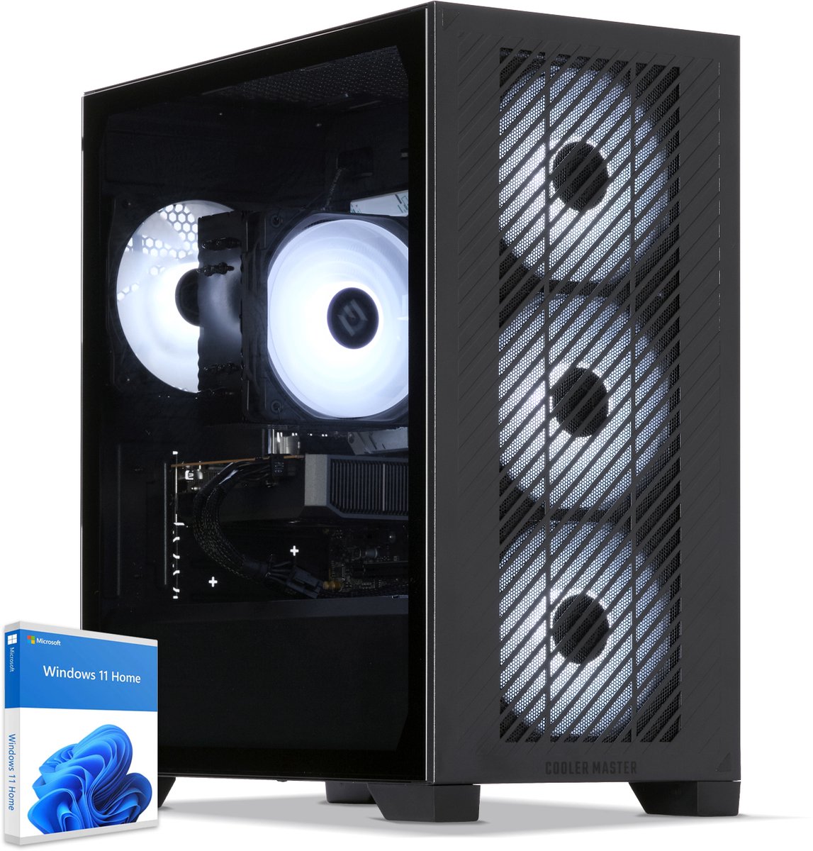 Sedatech Expert Gaming PC Tower ATX • Intel i5-14400F 10x 2.5GHz • Geforce RTX5060Ti • 32Gb DDR5 • 1Tb SSD M.2 • WiFi • Bluetooth, USB C • Windows 11 • Desktop computer