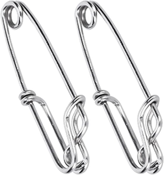Visclip voor Tonijn en Krab - RVS Snap Clip voor Lange Lijnen en Swivel - Duurzaam en Betrouwbaar Hengelmateriaal — afbeelding 5