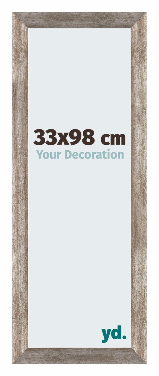 Your Decoration - Puzzellijst 33x98 cm - Metaal Vintage - Puzzellijst 500-1000 stukjes - MDF Fotolijst - Mura