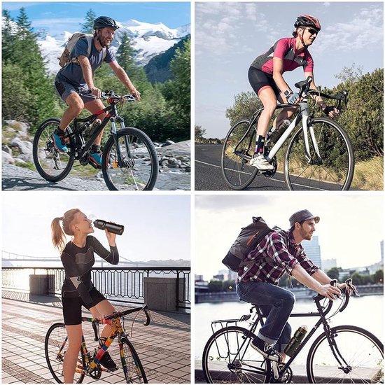 Fiets Bidonhouder met 750ml BPA-vrije Bidon, Lichtgewicht en Duurzaam voor Racefietsen en Mountainbikes, Onmisbaar voor Fietstochten — afbeelding 4