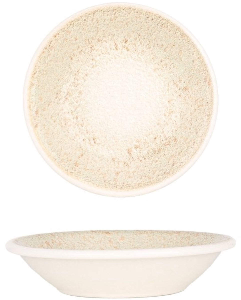 By Bone Serveerschaal - Natura - Porselein - 11 cm (100cc) - set van 2