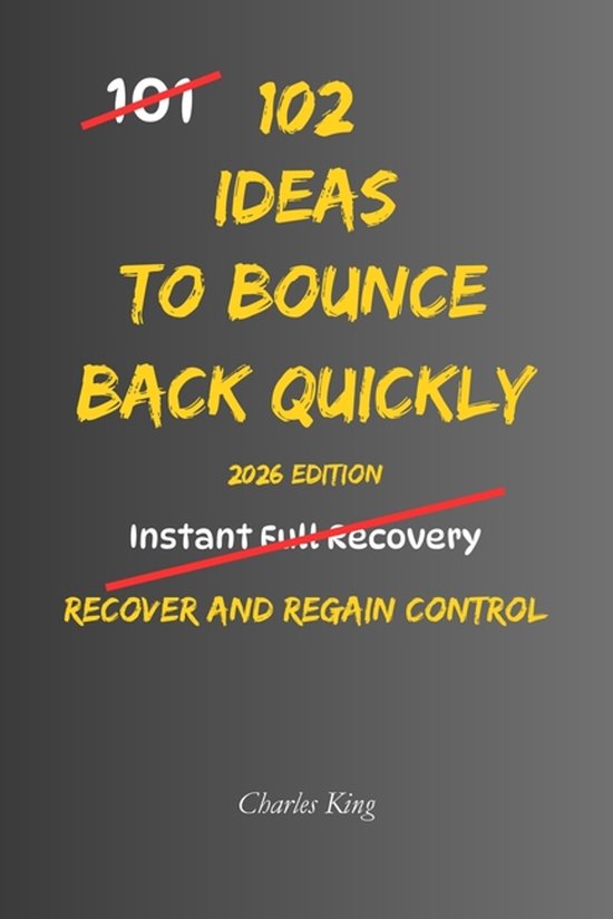 102- 102 Ideas To Bounce Back Quickly - cover