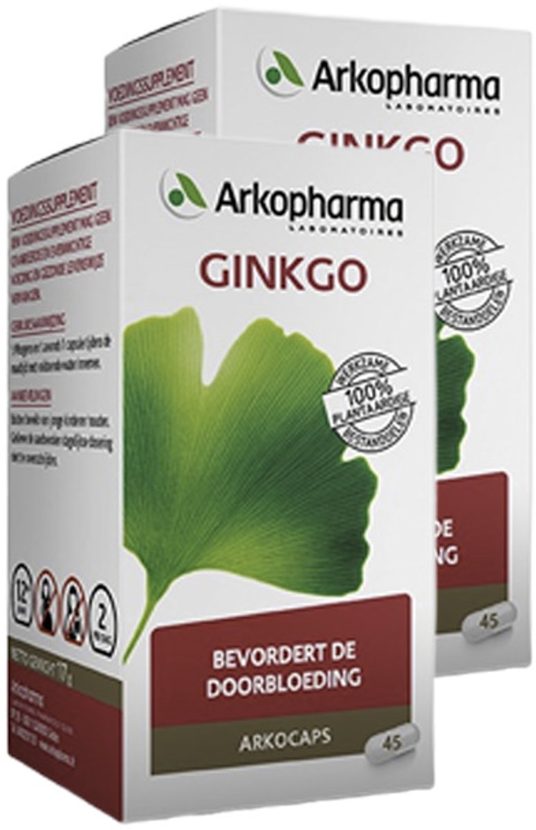 Arkopharma | Arkocaps Ginkgo | 45 Capsules | 2 stuks | 2 x 45 capsules