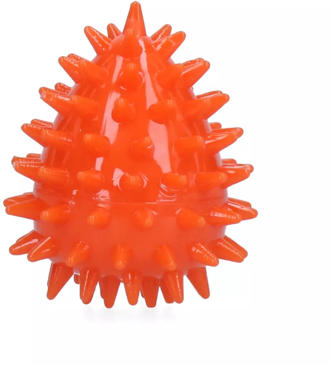 Dog Comets Cosmic Egg - S - Hondenspeelgoed - Drijvend Ei met Pieper - Onvoorspelbare Stuiter - Oranje