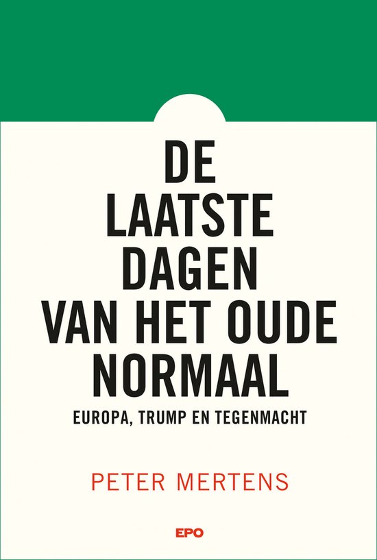 De laatste dagen van het oude normaal - cover