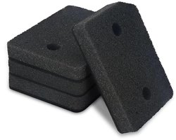 9164761 Plintfilter Vervanging geschikt voor Miele T1-droger - Compatibel met Miele T1 warmtepompdroger - Inclusief 4 schuimfilters - Houd uw droger efficiënt en pluisvrij