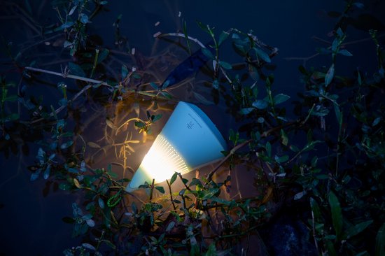 TRETTITRE TreSound Q Serene Mist Blue - bluetooth speaker met campinglamp - IP67 - 360° - blauw van Trettitre — afbeelding 5
