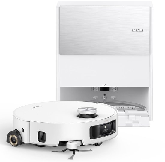 Dreame Aqua10 Roller – Robotstofzuiger - Nat- en Droogstofzuiger met 30.000 Pa - Automatisch Legen & Zelfreinigende Rol - 100 °C Rolreiniging - AutoSeal™ Tapijtkering