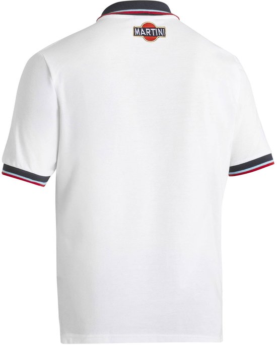 Sparco Martini Racing Polo met borstzak - wit / L van Merkloos — afbeelding 4