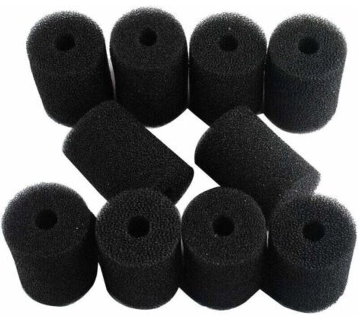 Set van 10 Robot Tail schuimborstels geschikt voor Polaris 180, 280, 360, 380, 480 en 3900 Sport