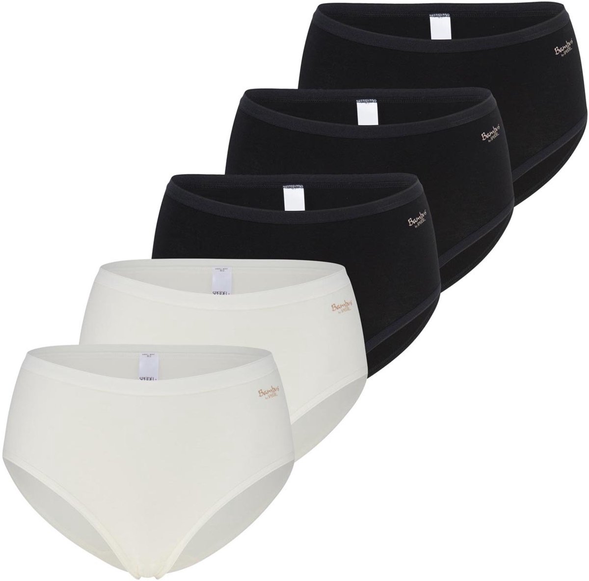 Speidel Dames midislip 5 pack Bambus