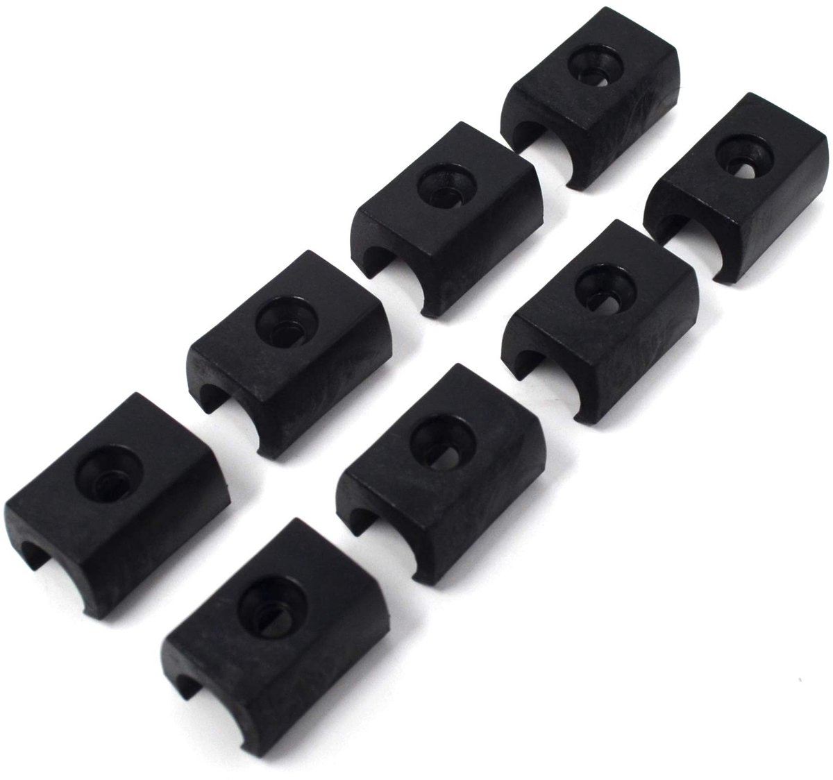 Dailygoody - Silencer Meubelglijders - Set van 8 stuks - Ideaal voor cantilever - Zwart - Meubelbescherming - Geschikt voor diverse oppervlak...