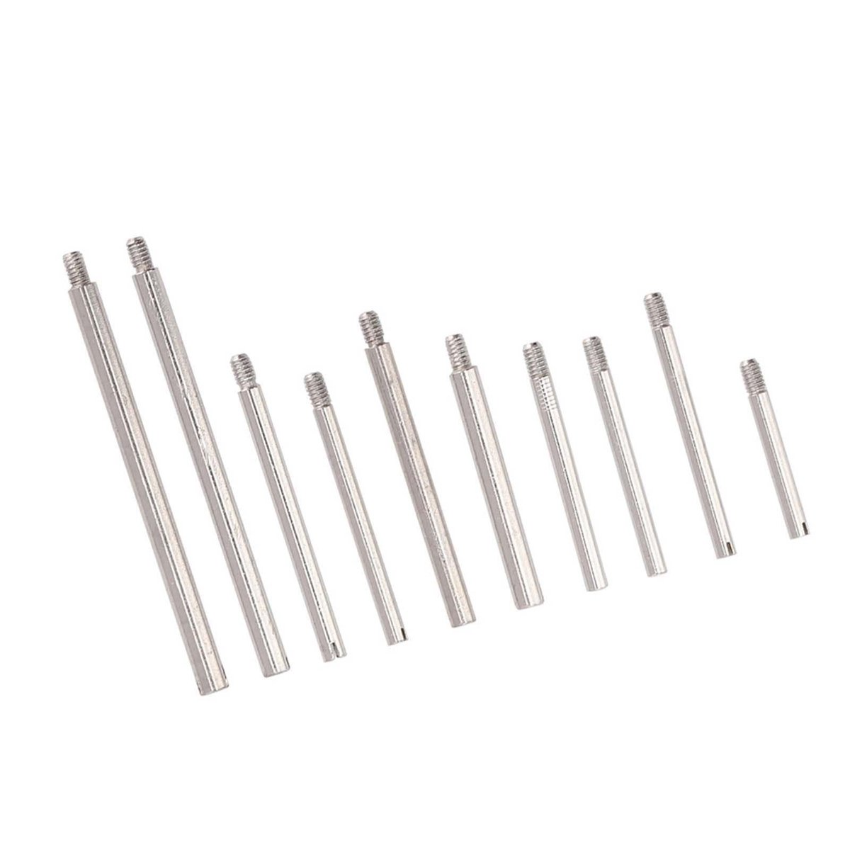 Dailygoody - Metalen Horloge Band Schroef Set - Horloge Reparatie Tool - 10 Maten - Schroeven met Opbergdoos - Cross Schroef - Geschikt voor Horloges