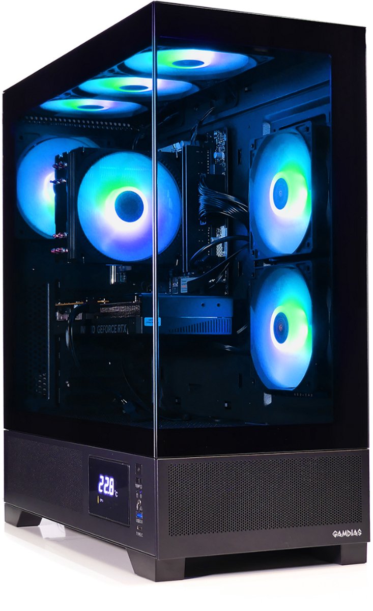 Intel Ultra 5 250K PLUS Game PC|1TB|32GB DDR5|RTX 5060 Ti 8G|B860M|Gaming Computer 18-Core@5.3GHz TURBO|Nvidia GeForce|WiFi 6E|BT 5.4|LAN 2.5|ATLAS M1