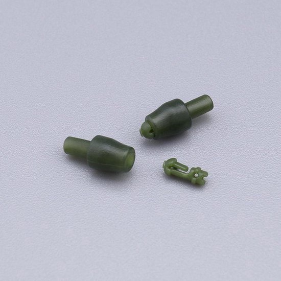 Golden crown - Quick Change Connector - Vervangingsaccessoires - Duurzaam kunststof - Groen - Vissen - 30 stuks - Geschikt voor zoetwater vissen van golden-crown — afbeelding 2