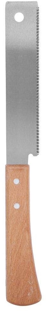 Dailygoody - Kleine Handzaag - Japanse Dubbelzijdige Zaag - Houten Handvat - 30,5 cm - Perfect voor precisiewerk - Lichtgewicht en gebruiksvriendelijk