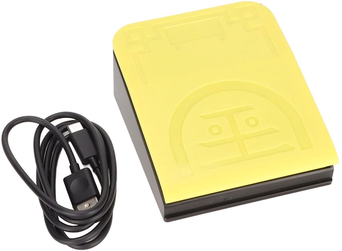 Dailygoody - Draadloze USB Voetpedaal - Programmeerbaar Game Control - Perfect voor Gamers - Voor Computer - Ergonomisch ontwerp - Handige bediening