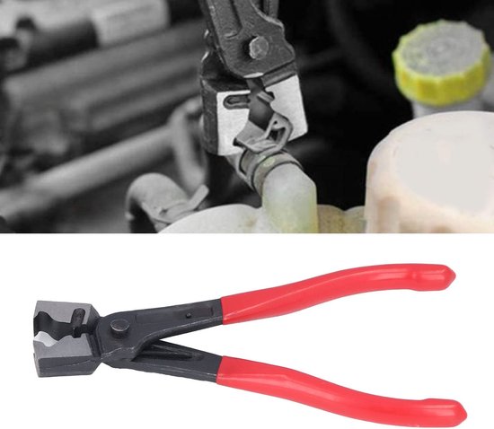 Dailygoody - Slangklemmen Pliers - 18cm Carbon Staal - Zachte Handgreep - Auto Onderhoud - Gereedschap - Professioneel - Voor Auto's — afbeelding 2