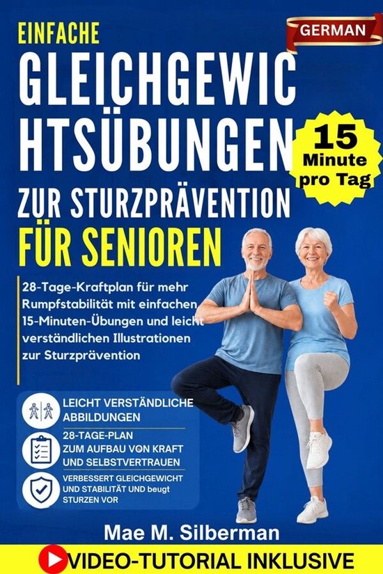 Einfache Gleichgewichtsübungen zur Sturzprävention für Se ... - cover