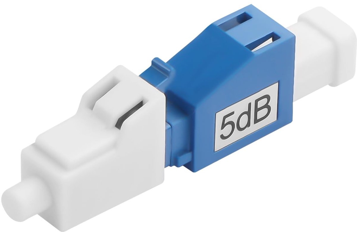 Dailygoody - 5 dB Fiber Optic Attenuator Adapter LC/UPC - Voor FTTH en CATV