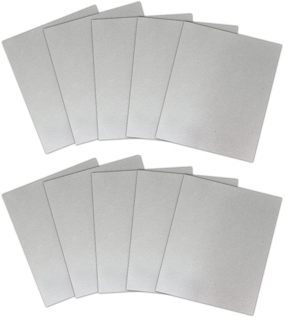Dailygoody - Mica Foil voor Magnetron - 10 Stuks - Vervangplaat 150x120mm - Keukenaccessoire - Magnetron Gebruik - Geschikt voor Diverse Gerechten - U...