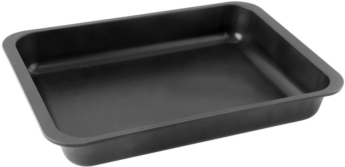 Dailygoody - Braadpan - Ovenschaal - Extra hoge rand - 40x29 cm - antiaanbaklaag - Ideaal voor ovenschotels - Geschikt voor grote maaltijden