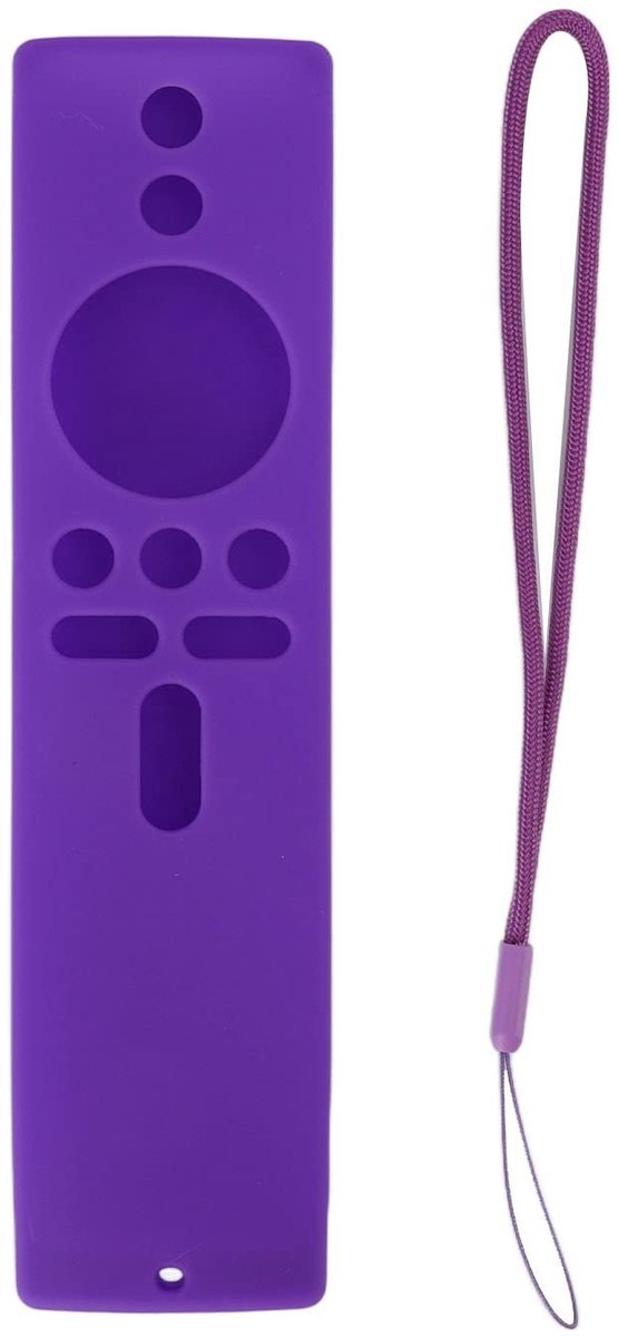 Allecto - Siliconen Case - Afstandsbediening Cover - Anti Slip - 5# - Beschermhoes - Geschikt voor Xiaomi Mi Box S - TV Stick