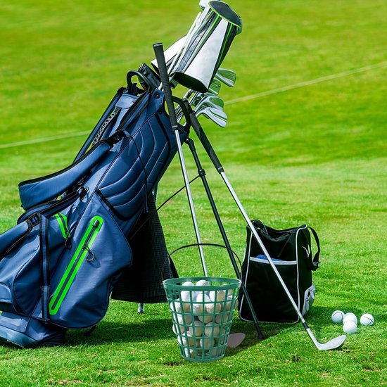 Golfbal mand met handvat - Ruime container voor 75 golfballen, ideaal voor golfaccessoires en training — afbeelding 2