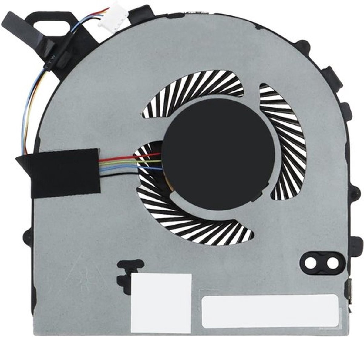 Interne laptop - CPU-koelventilator - Compatibel met Dell - Inspiron 15 7560 - 4-pins connector - Geschikt voor CPU - Laptopkoeling - Zwart - Ventilator.