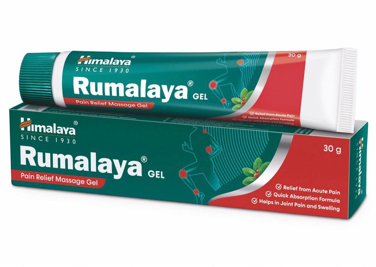 2 Piece x 30 Grams - Himalaya Rumalaya Gel for Pain Relief - Joint Pain and Swelling