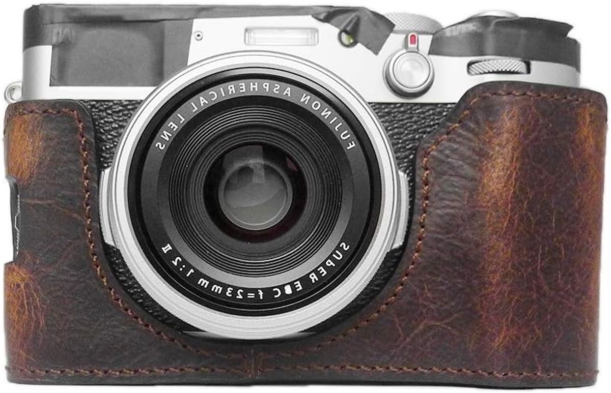 Grip Case voor Fujifilm X100V - Ondersteunde Bescherming, Stijlvol Design en Duurzaam Materiaal
