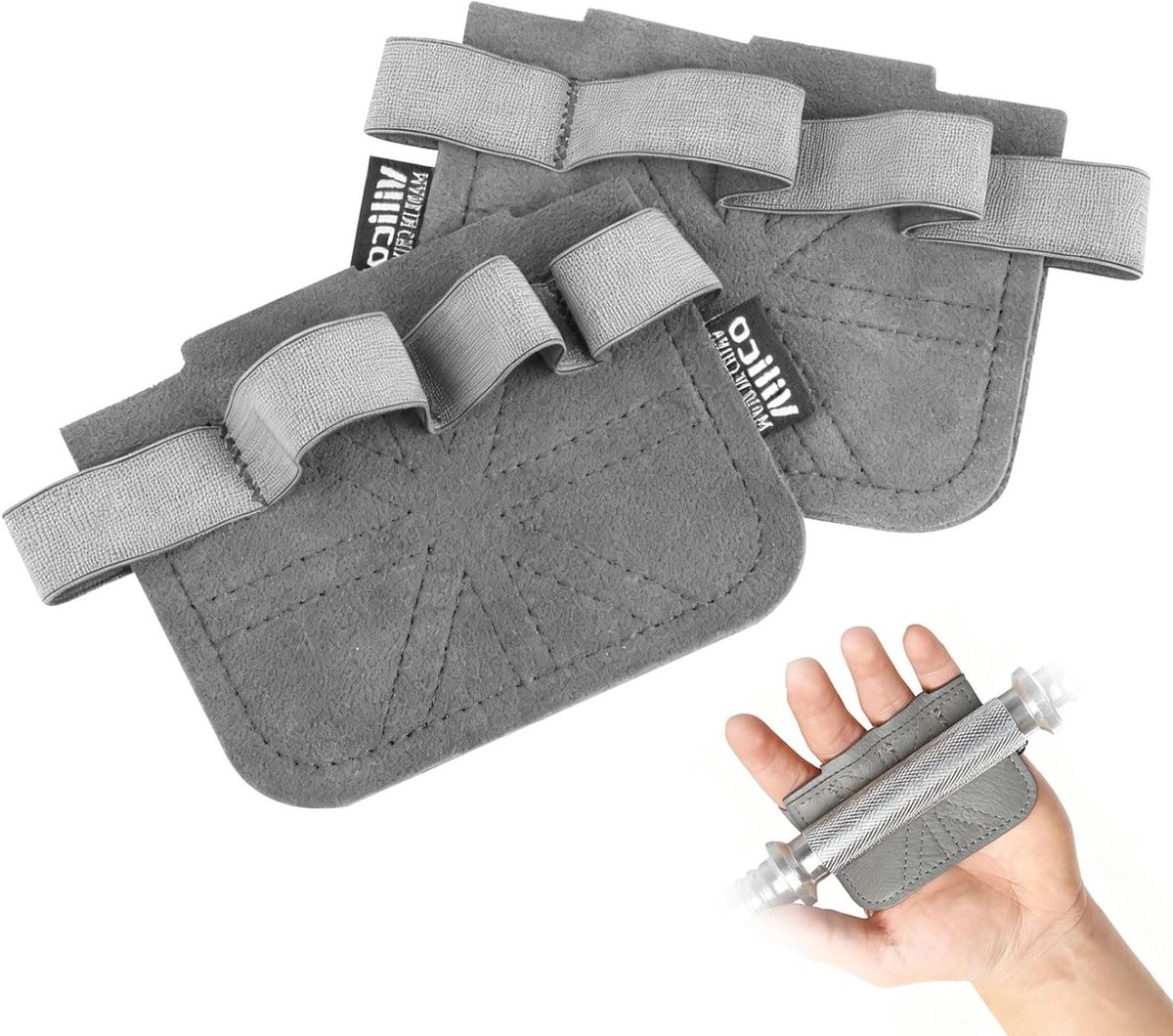 Lifting Grips voor Krachttraining, Ademend en Antislip Grip Pads voor Pull-Ups en Bodybuilding